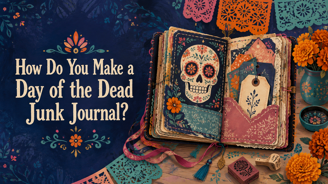 How Do You Make a Day of the Dead Junk Journal?