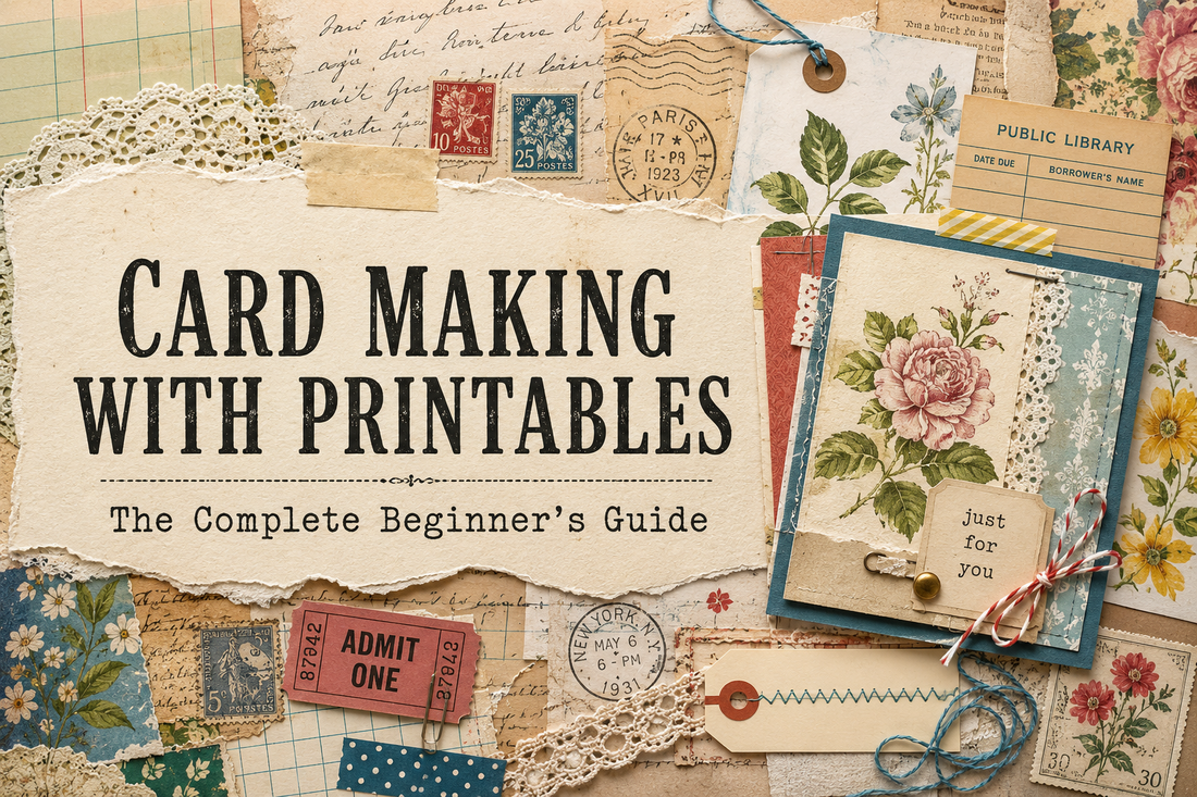 Card Making with Printables: The Complete Beginner’s Guide