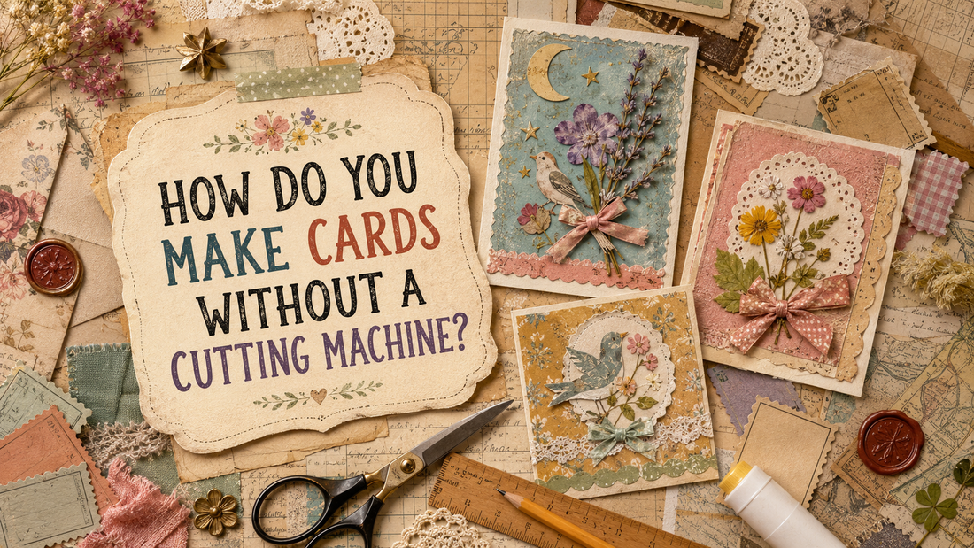 How Do You Make Cards Without a Cutting Machine?