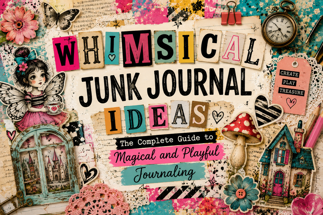 Whimsical Junk Journal Ideas: The Complete Guide to Magical and Playful Journaling