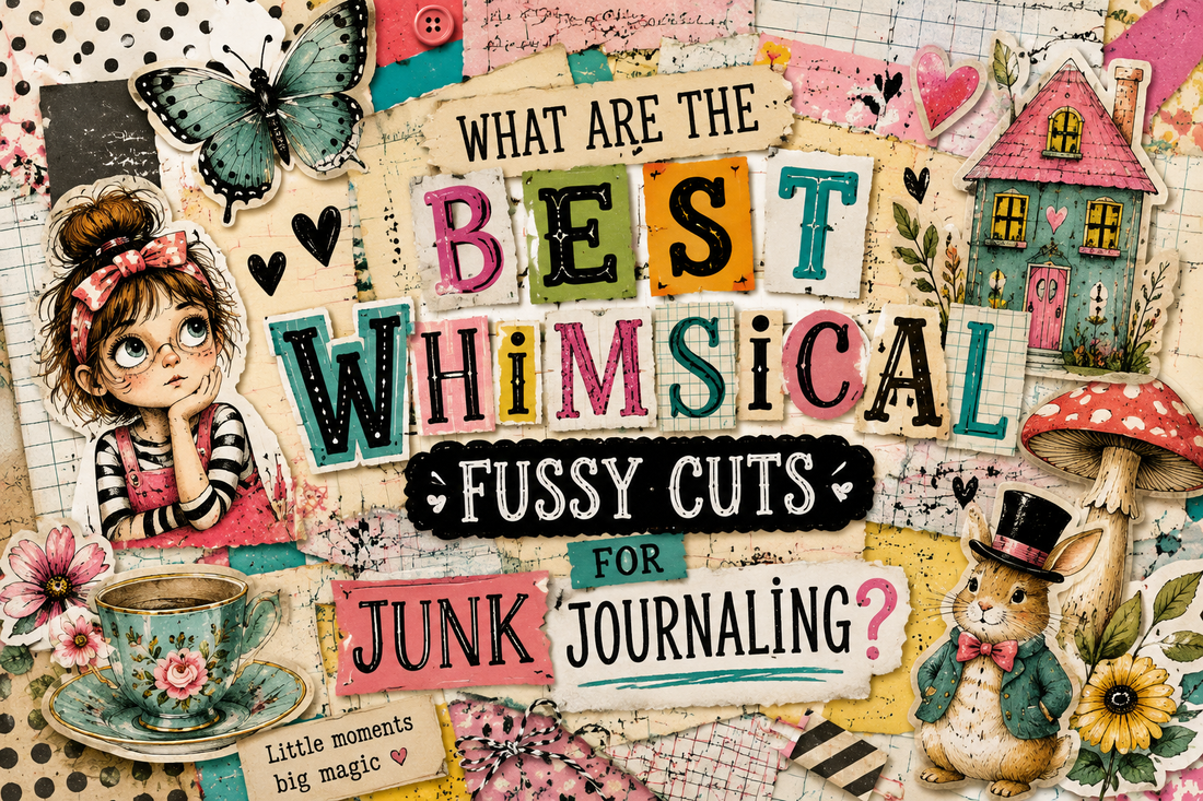 What Are the Best Whimsical Fussy Cuts for Junk Journaling?