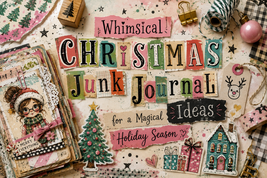 Whimsical Christmas Junk Journal Ideas for a Magical Holiday Season
