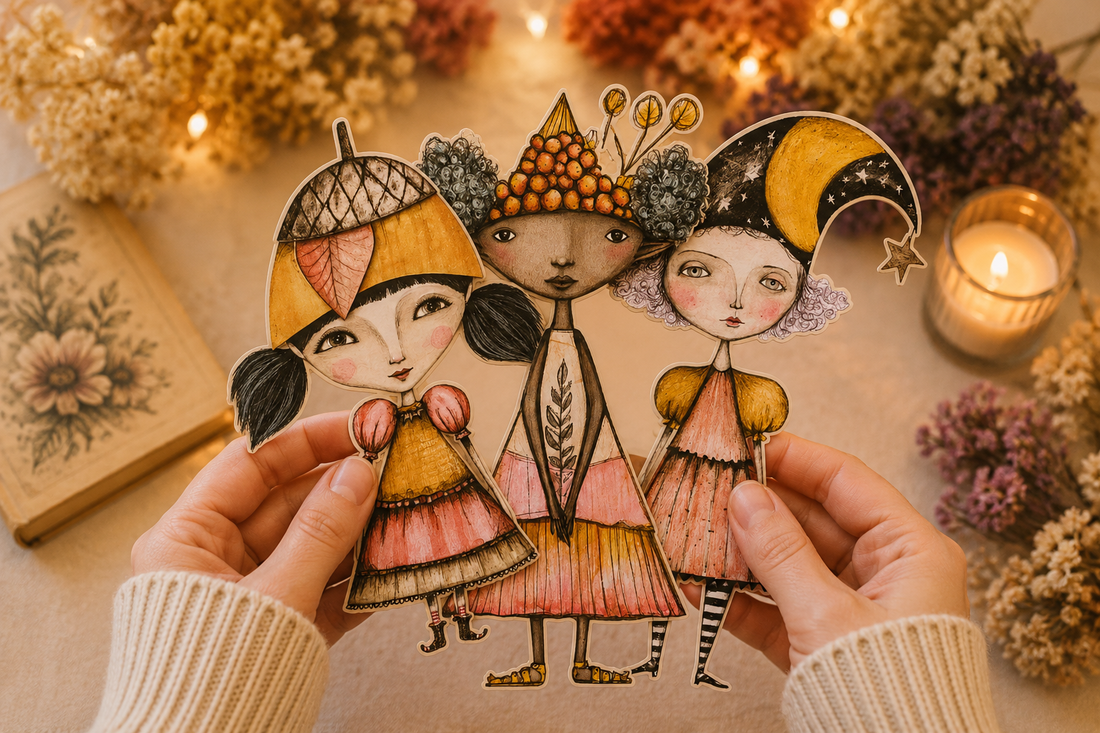 How to Fussy Cut Printables by Hand (No Machine Needed)