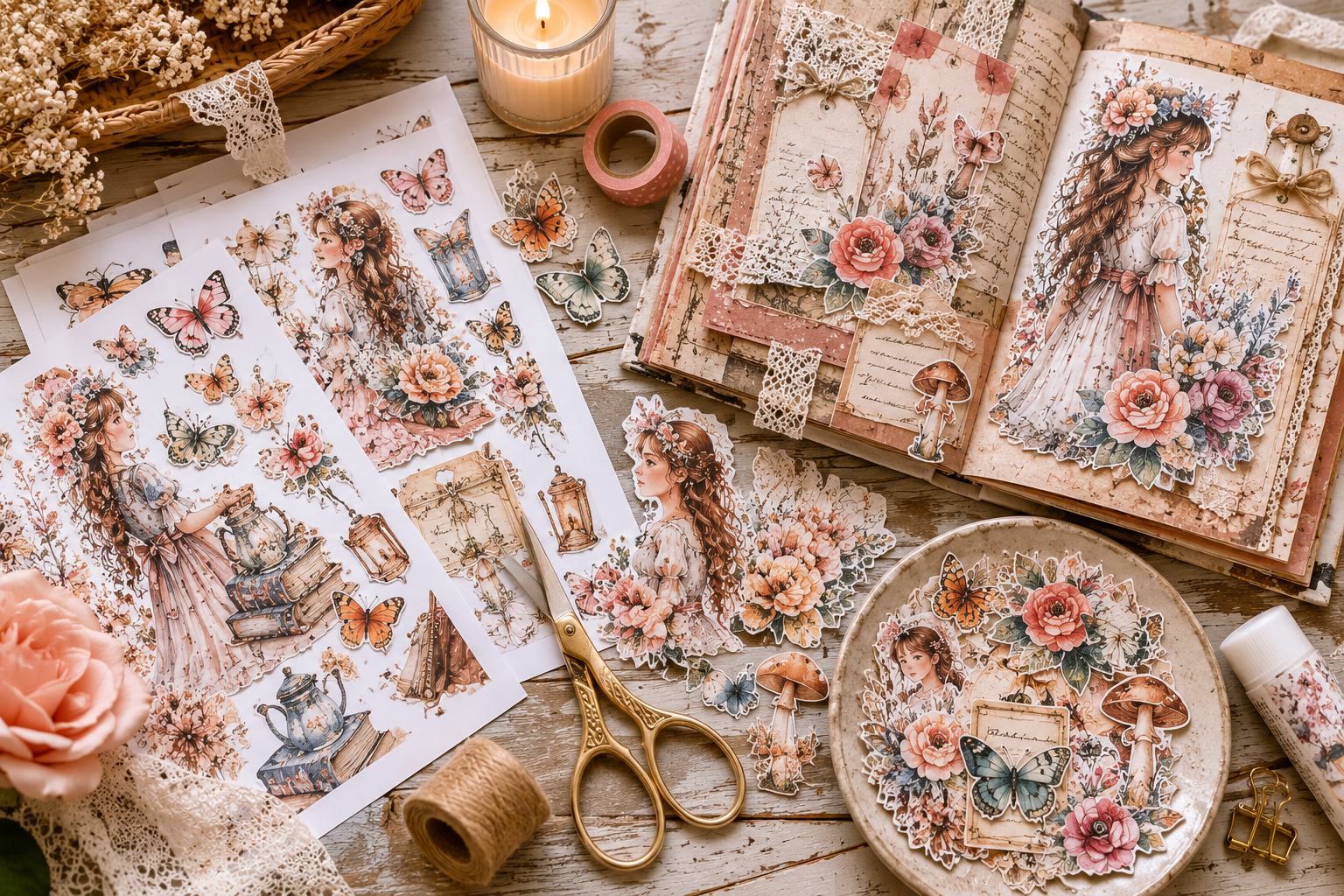 Junk Journal vs Scrapbook: What's the Difference?