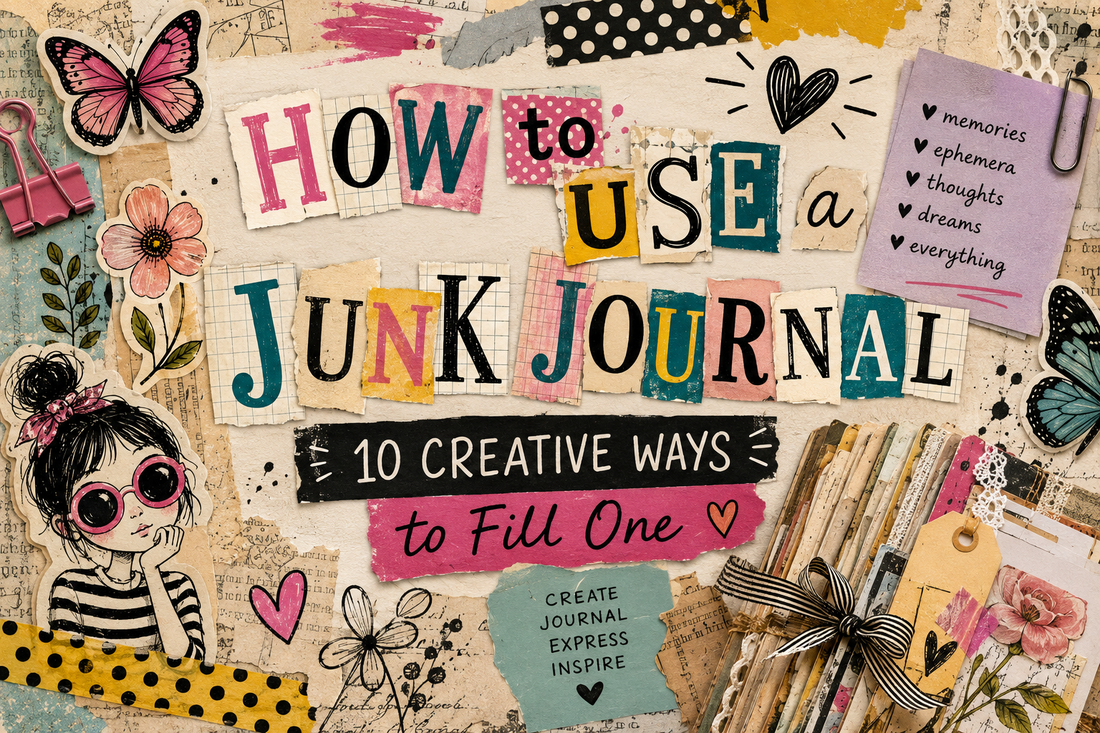 How to Use a Junk Journal: 10 Creative Ways to Fill One
