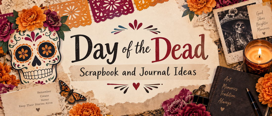 Day of the Dead Scrapbook and Journal Ideas