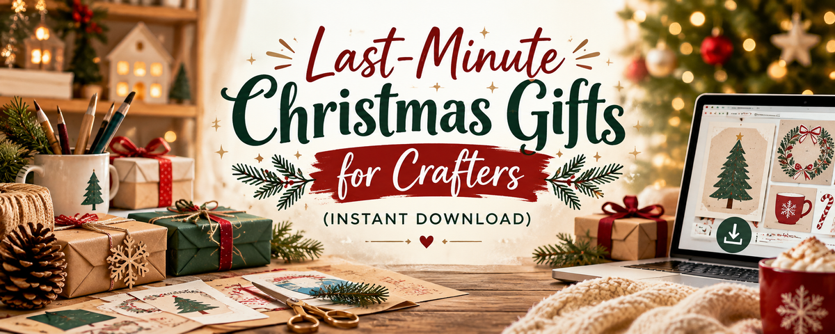 Last-Minute Christmas Gifts for Crafters (Instant Download)