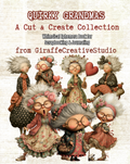 Quirky Grandmas Cut & Collage Book