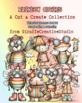 Rainbow Cuties Cut & Collage Book