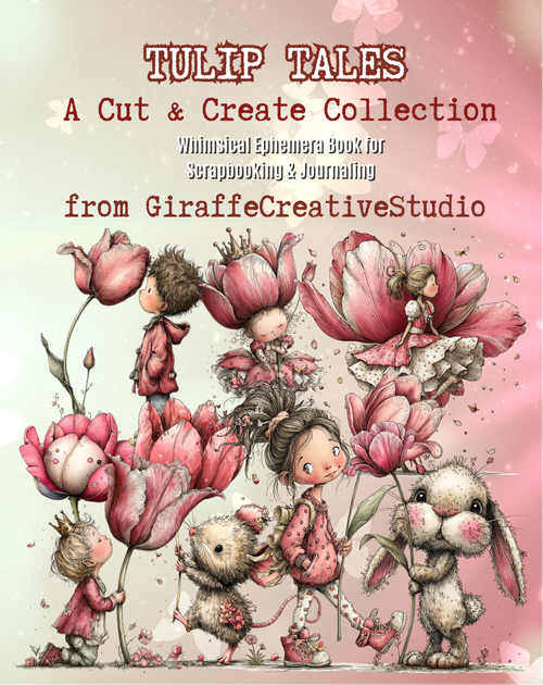 Tulip Tales Cut & Collage Book