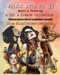 Whimsy Arts Vol 2 Cut & Collage Book