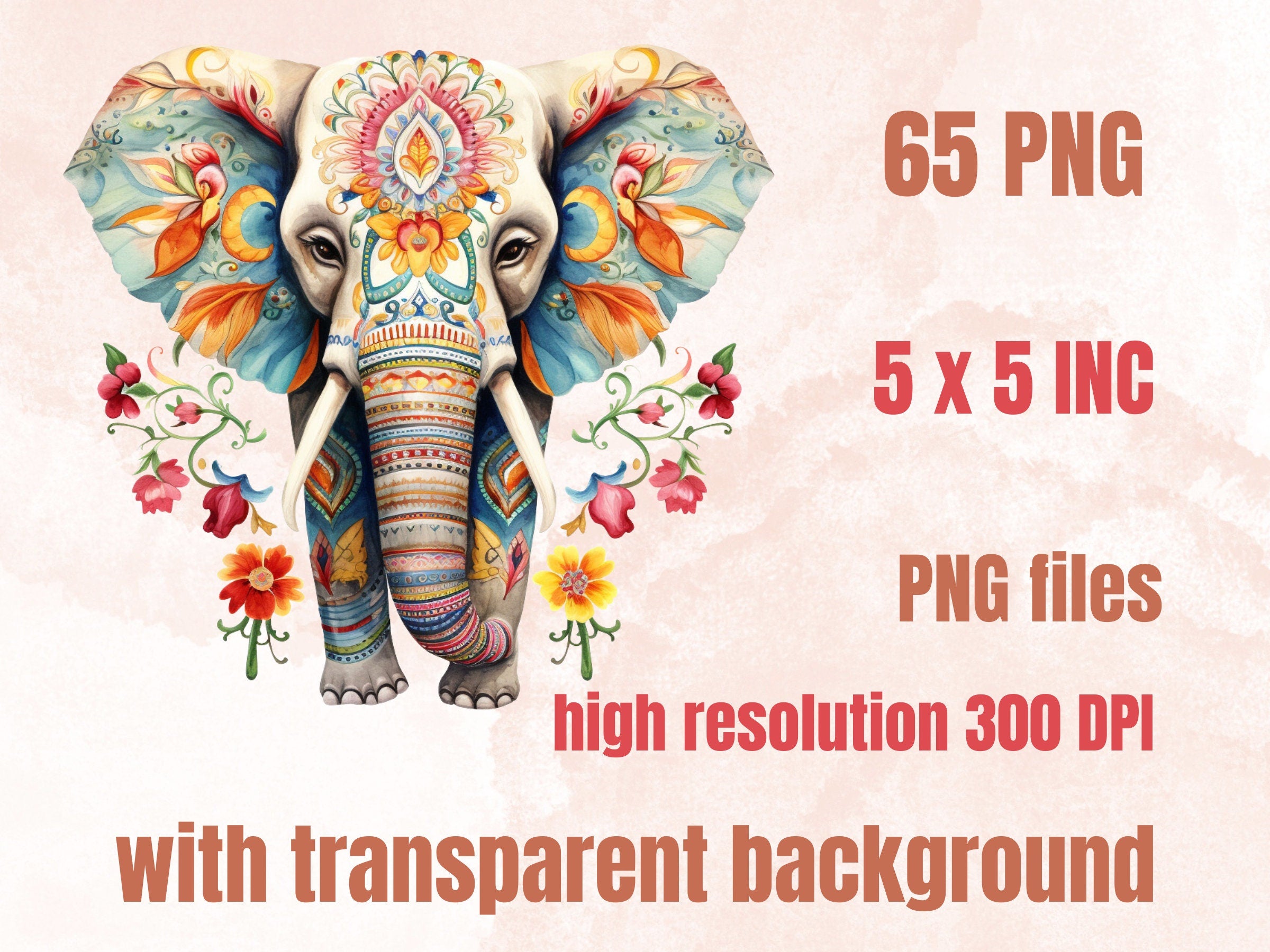65 PNG Watercolor Day of the Dead Animals Clipart, Día de Los Muertos Illustration Clip art, Mexican Halloween png, Sugar Skull Sublimation