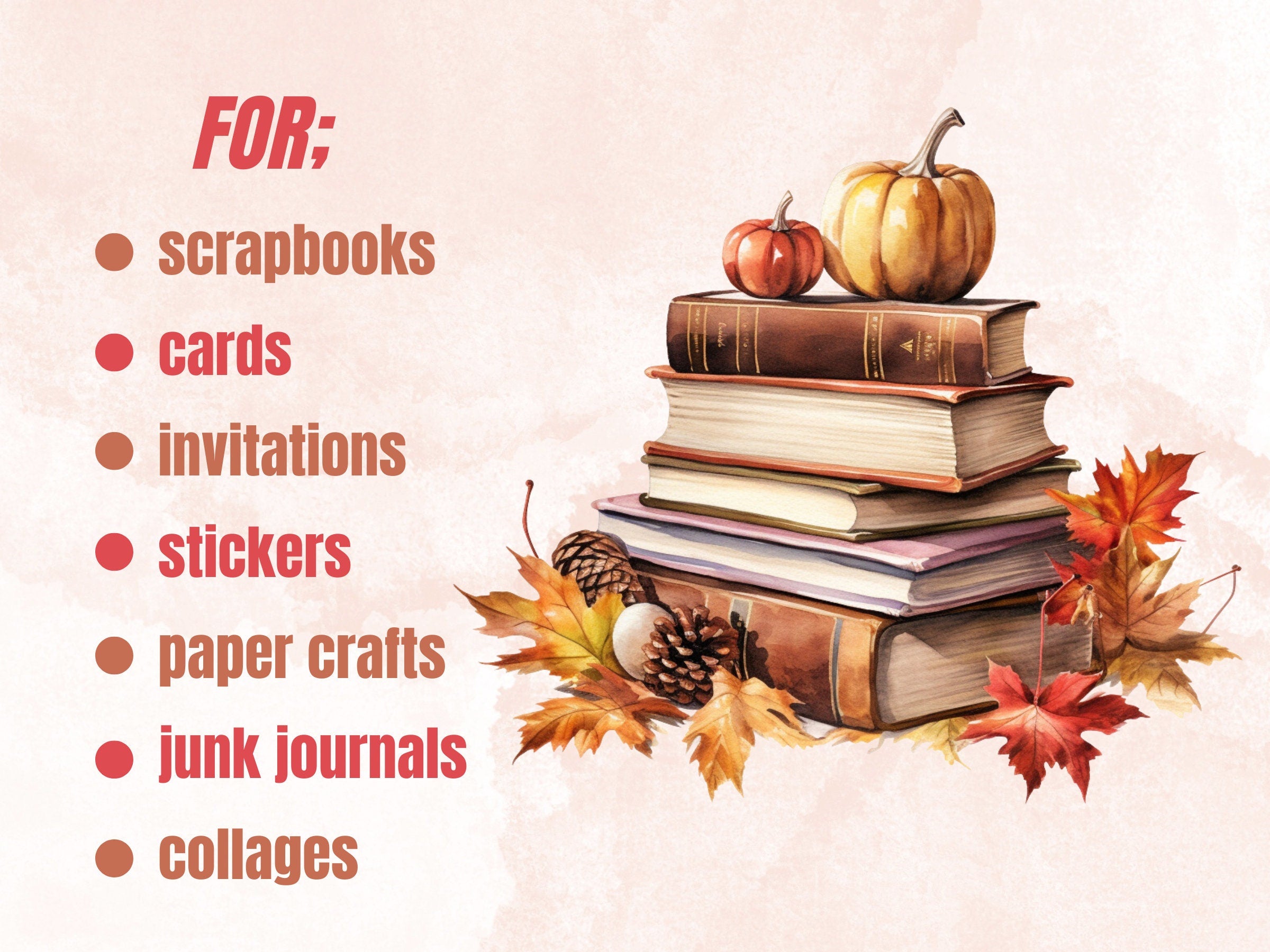 34 PNG Watercolor Cozy Fall Clipart, Cozy Autumn Reading Corner Illustrations Clip art, Floral Boho Fall Nook png, Autumn Decor Sublimation