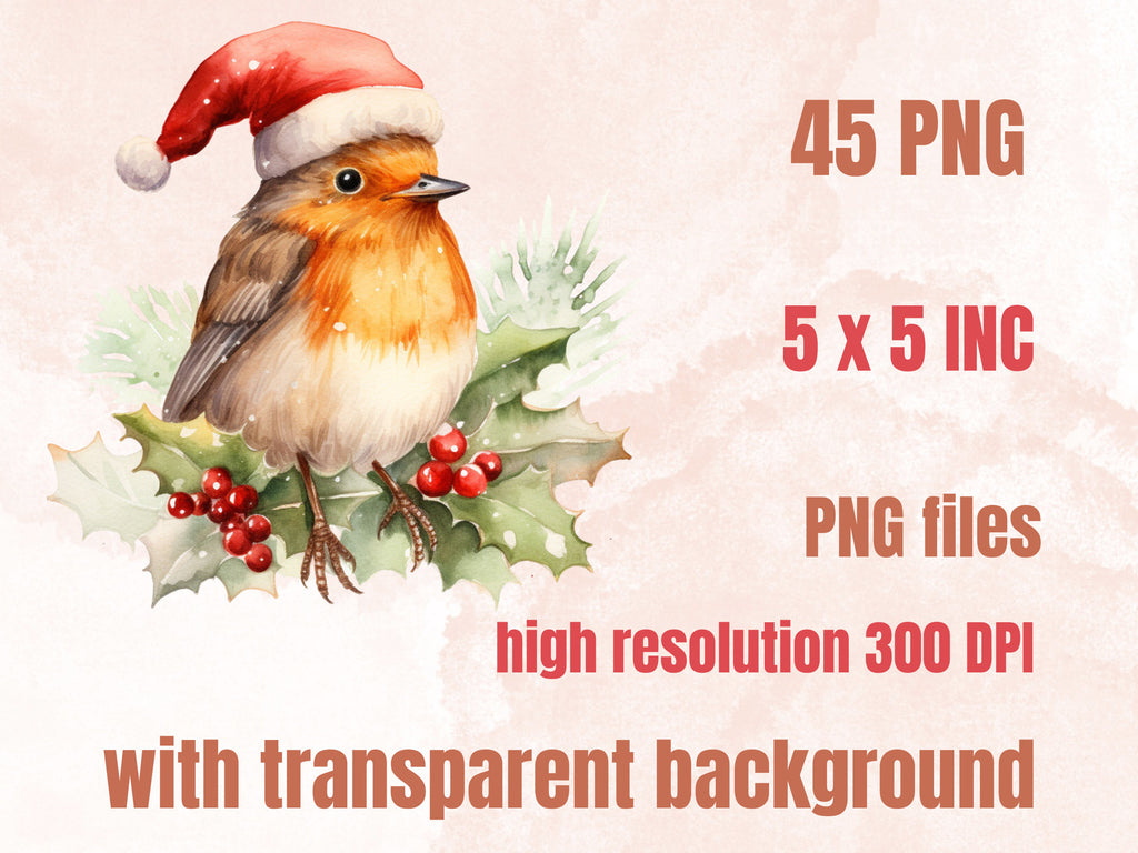 45 PNG Watercolour Fairytale Christmas Clipart, Enchanted Christmas Illustrations Clip art, Winter Holiday png, Fantasy Xmas Noel Ornaments