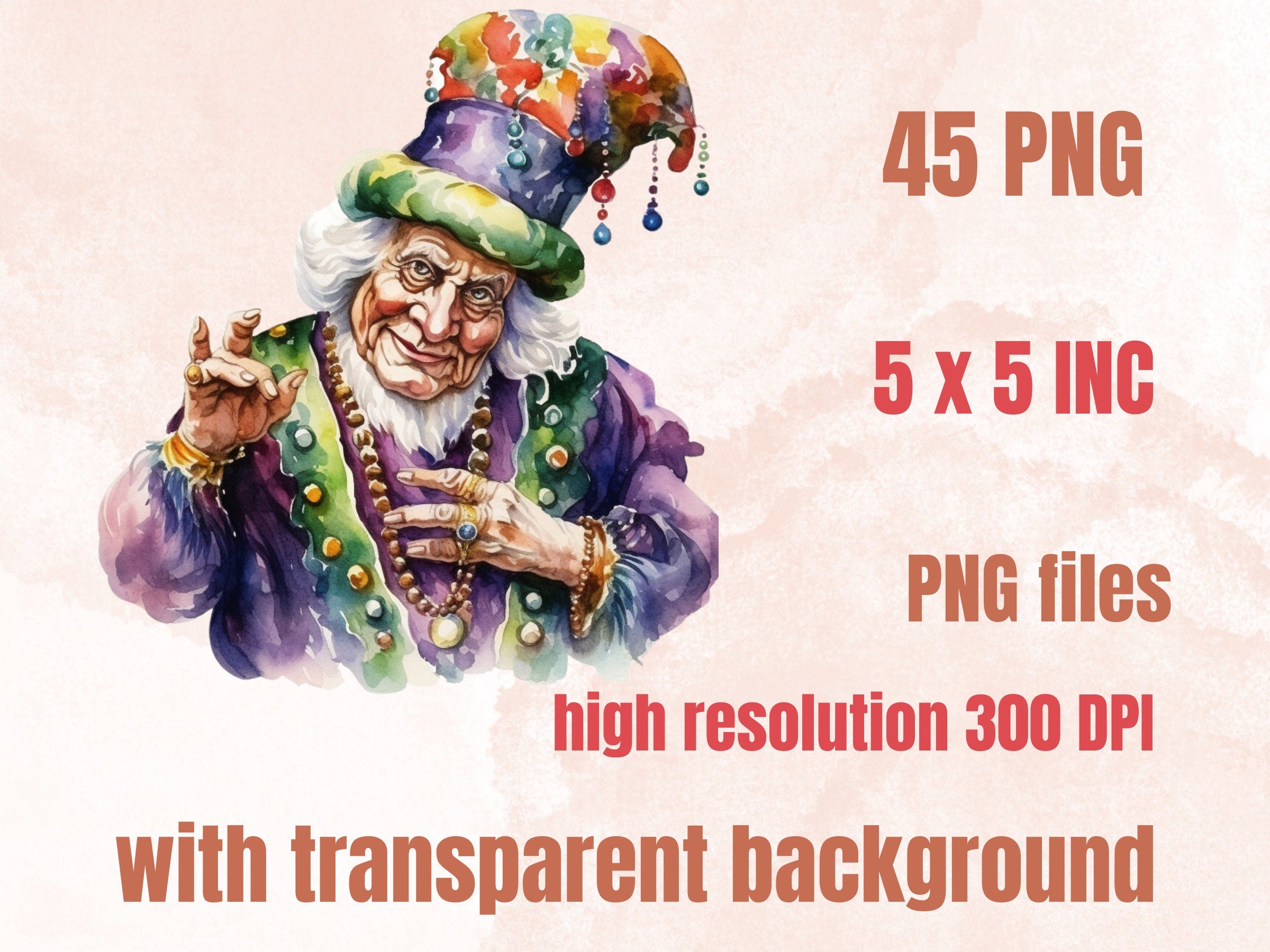45 PNG Watercolour Mardi Gras People Clipart, Masquerade Illustration Clip art, Fat Tuesday Sublimation, New Orleans Carnival Couple png