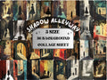 Shadow Alleyway Collage Paper Kit, Surreal Alleyway Mixed Media Sheet, Whimsical Shadow Ephemera Images, Quirky Journal, Scrapbook Paper