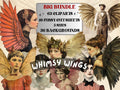 Whimsy Wings Collage Elements, Whimsical Surreal Birds Fussy Cut, Quirky Weird Clipart, Fairy Junk Journal, Wings Clipart Background