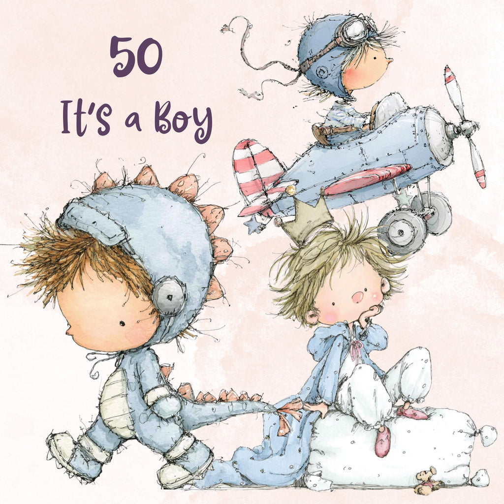 Watercolor Little Boy Clipart: Whimsical Blue Nursery Illustration PNG (Digital Download)