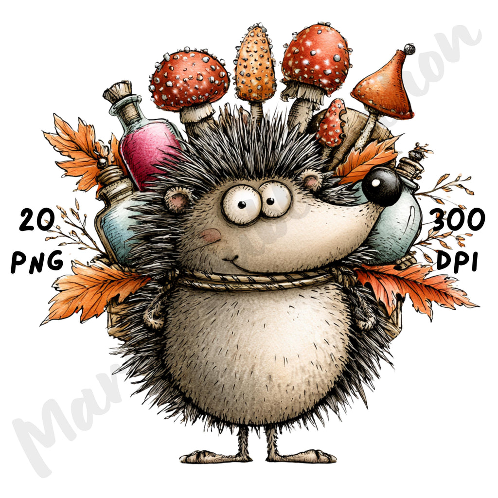Halloween Animals Quirky Clipart