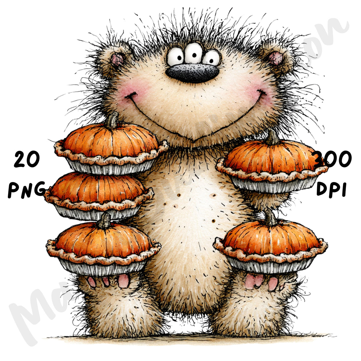 Monster Animals Quirky Clipart