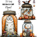 Halloween Jar Quirky Clipart