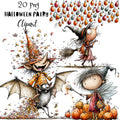 Halloween Fairy Quirky Clipart