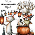 Halloween Animals Quirky Clipart