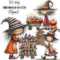 Halloween Witch Quirky Clipart
