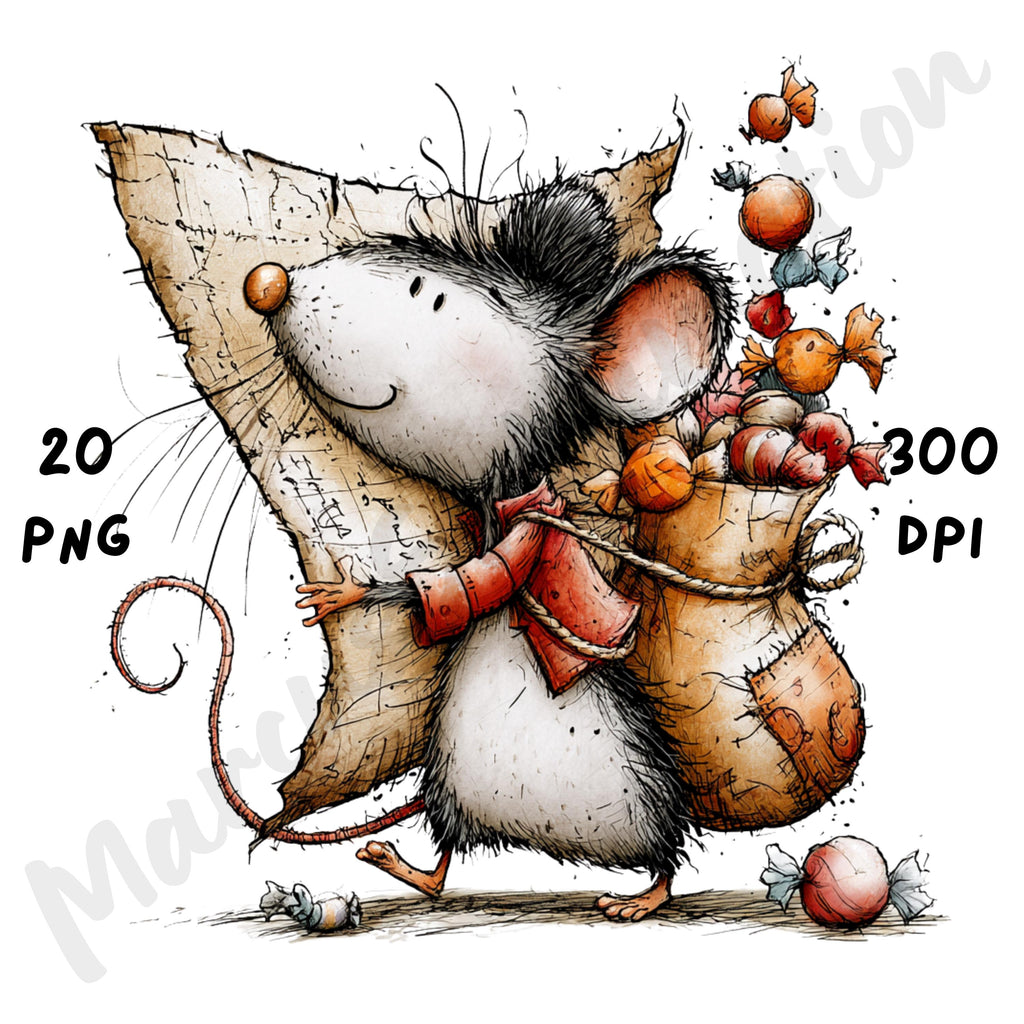 Trick or Treat Quirky Clipart Bundle