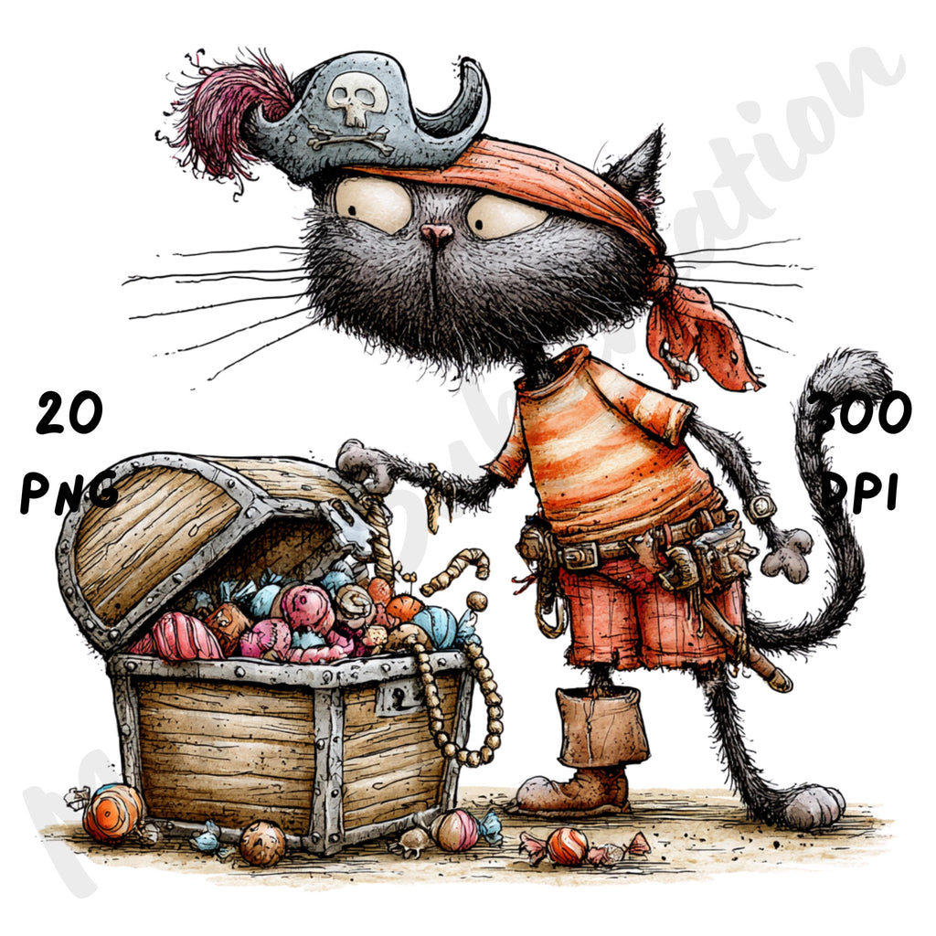 Trick or Treat Quirky Clipart Bundle