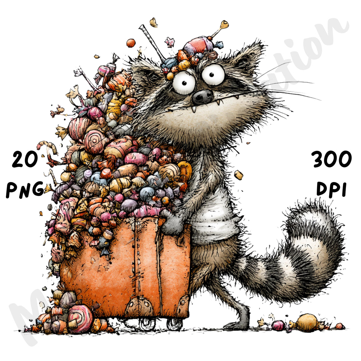 Trick or Treat Quirky Clipart Bundle
