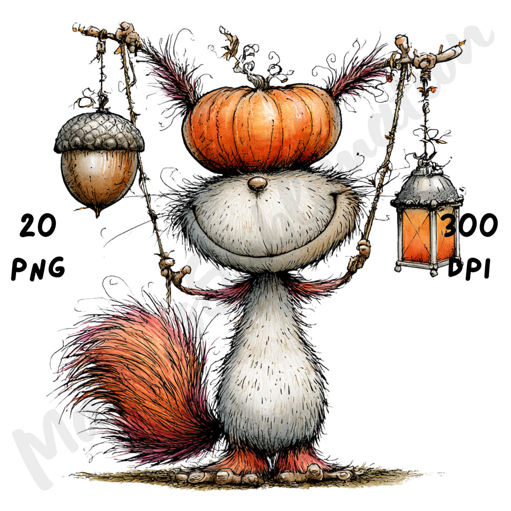 Monster Animals Quirky Clipart