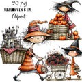 Halloween Girl Quirky Clipart
