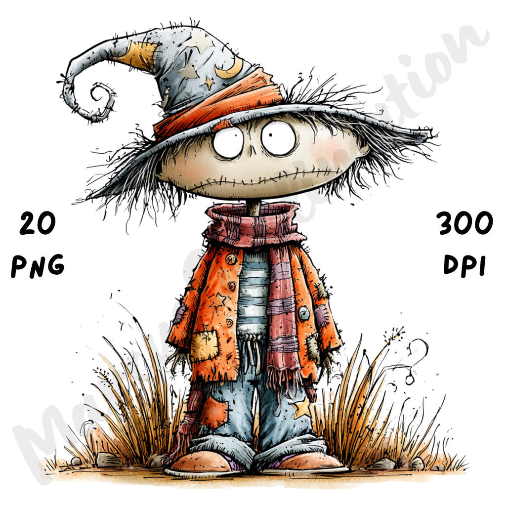 Halloween Boy Quirky Clipart