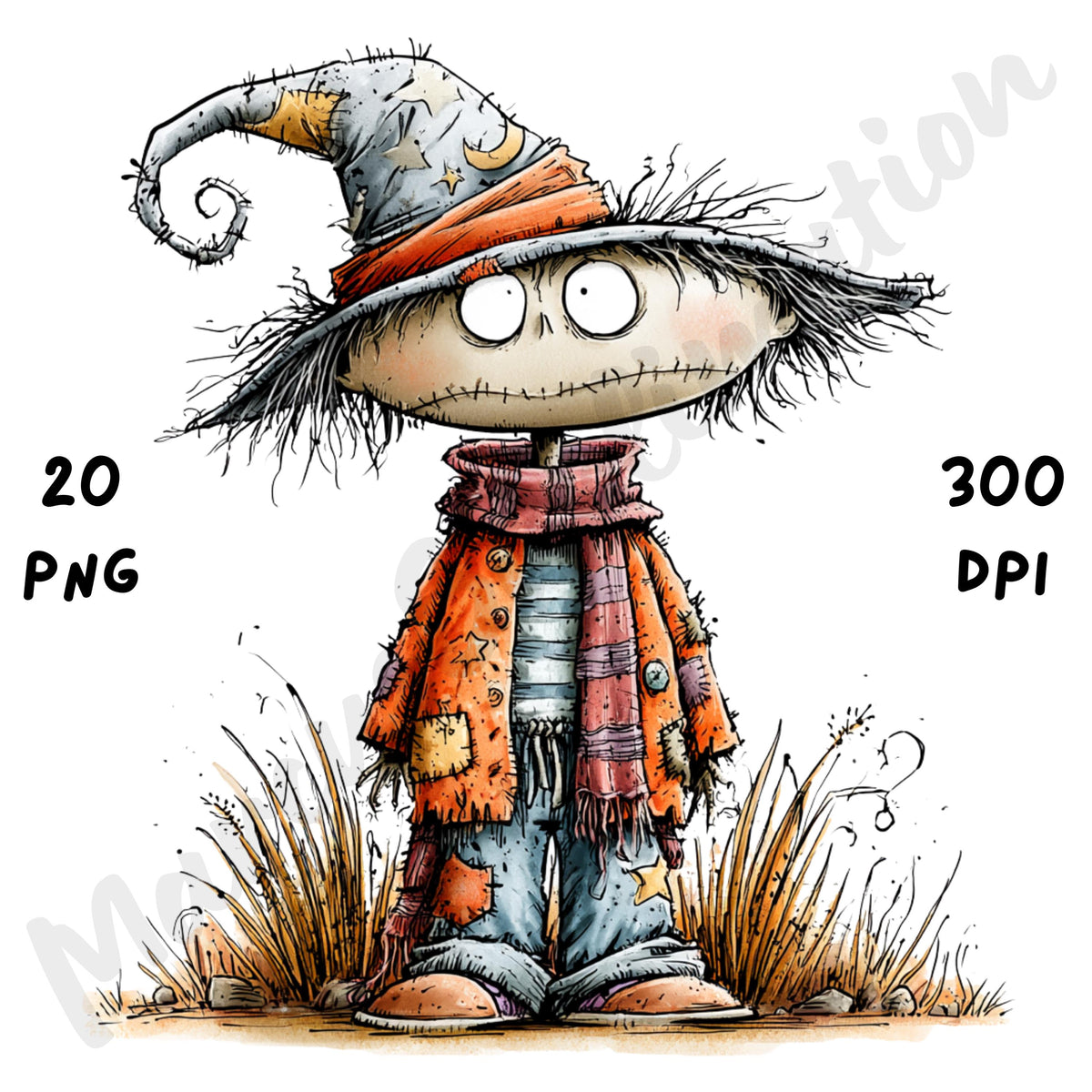 Halloween Boy Quirky Clipart