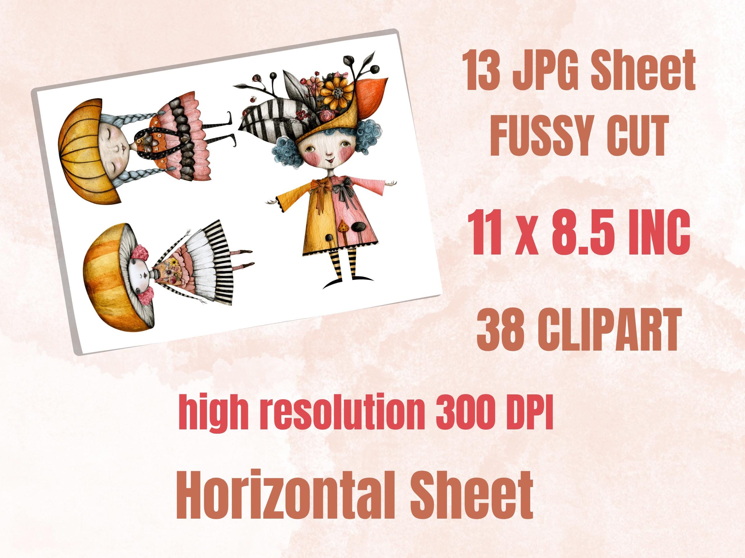 Whimsical Elves Fussy Cuts, Printable Cut Outs, Fantasy Elf Ephemera, Junk Journal Scrapbook Pack, Magical Paper Craft