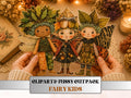 Whimsy Fairy Kids Fussy Cuts, Printable Cut Outs, Fairy Ephemera, Junk Journal Scrapbook Pack, Magical Paper Craft