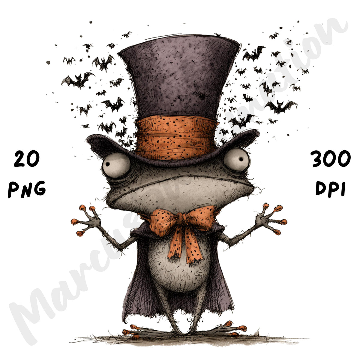 Whimsical Quirky Halloween Clipart