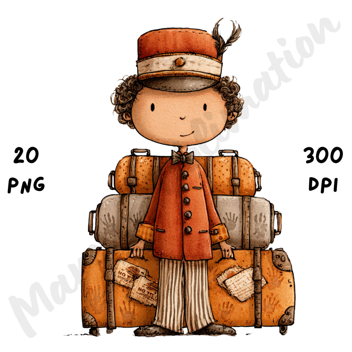 Whimsical Spooky Halloween Clipart