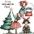 Christmas Girl Clipart