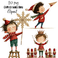Christmas Boy Clipart