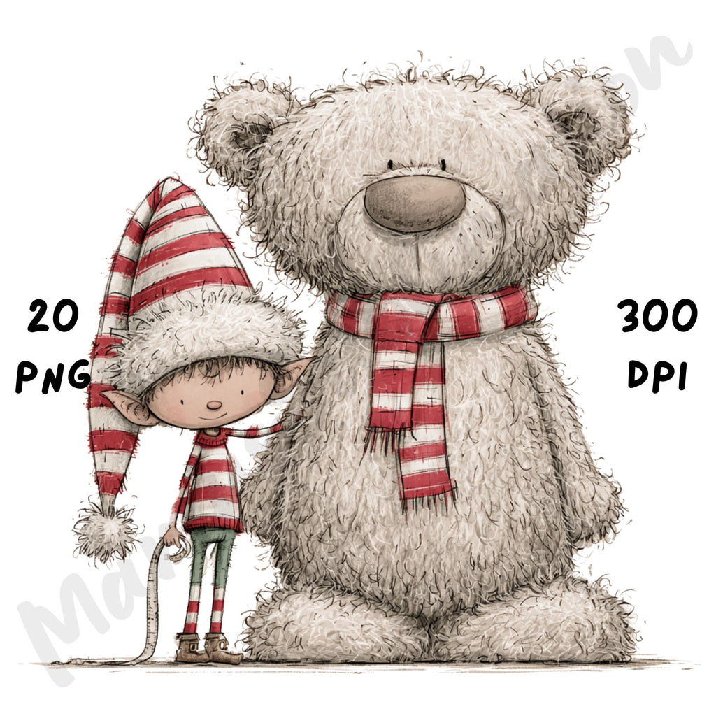 Christmas Elf Clipart