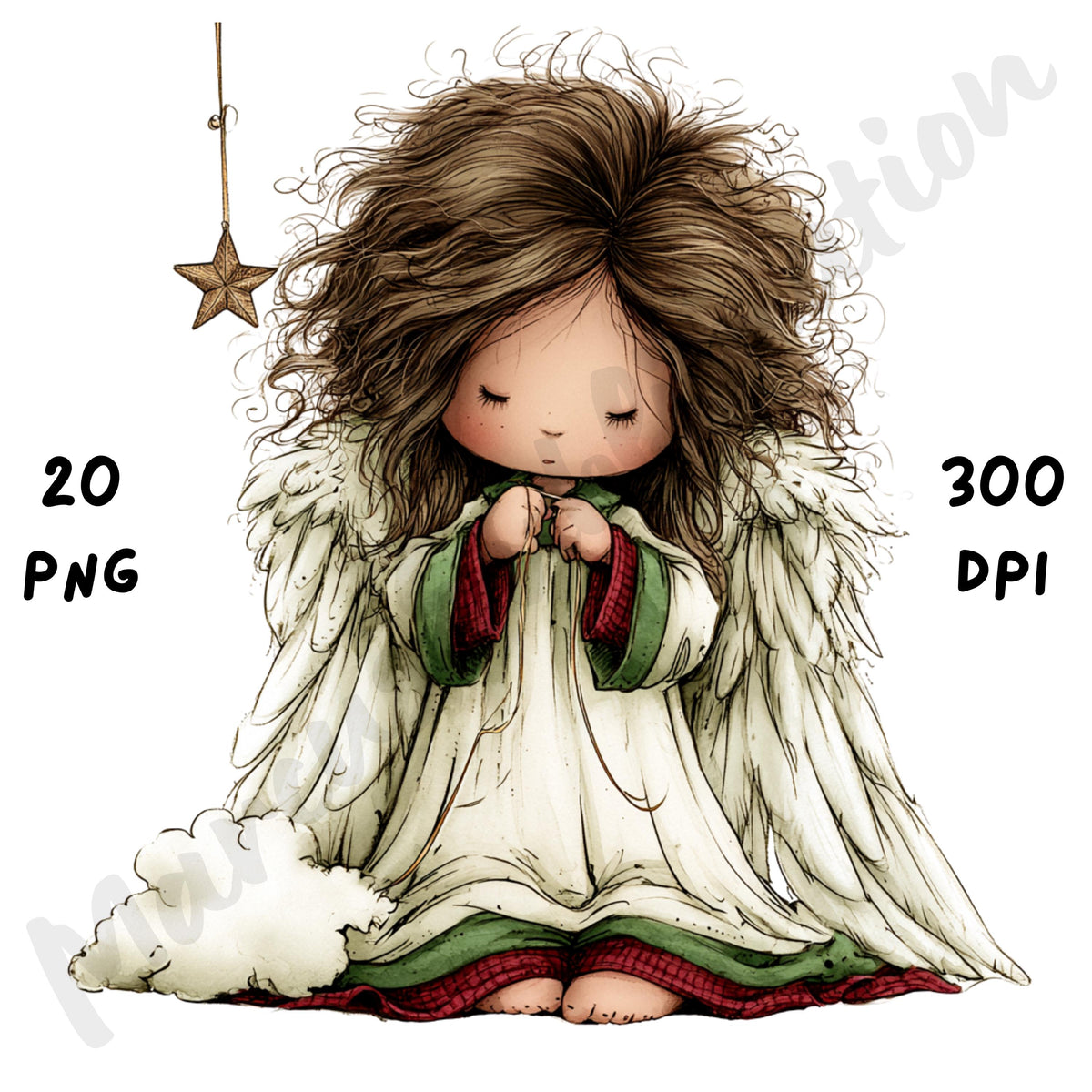Christmas Angel Clipart
