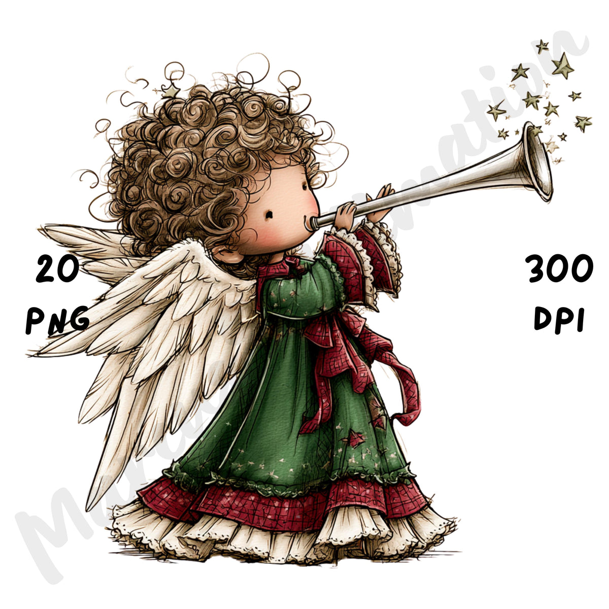 Christmas Angel Clipart