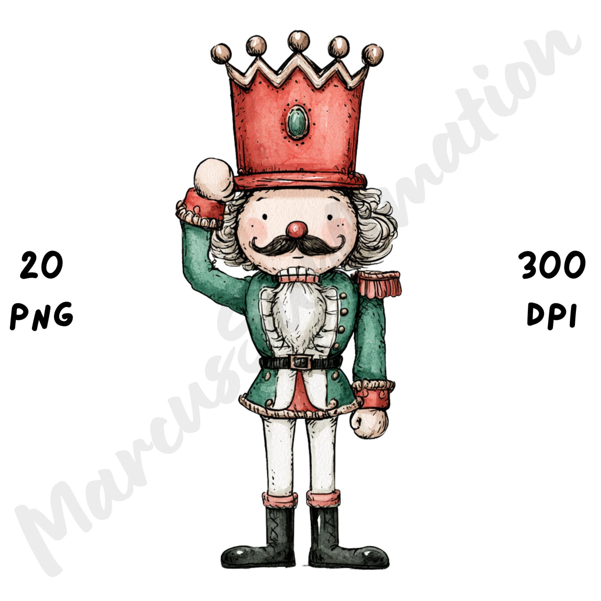 Christmas Nutcracker Clipart