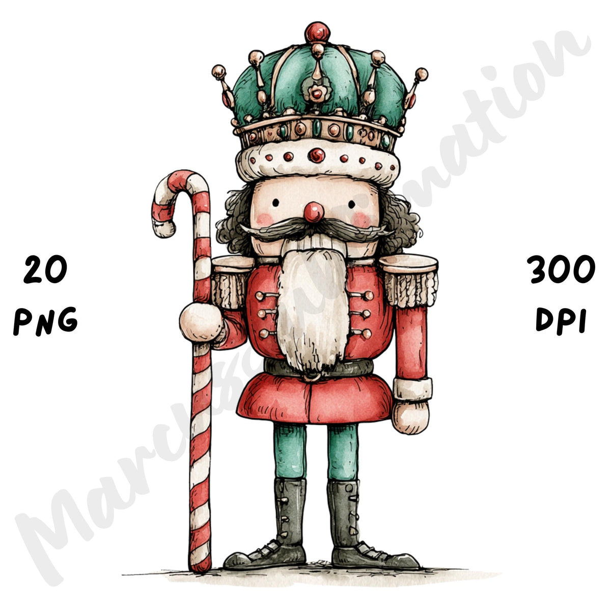 Christmas Nutcracker Clipart