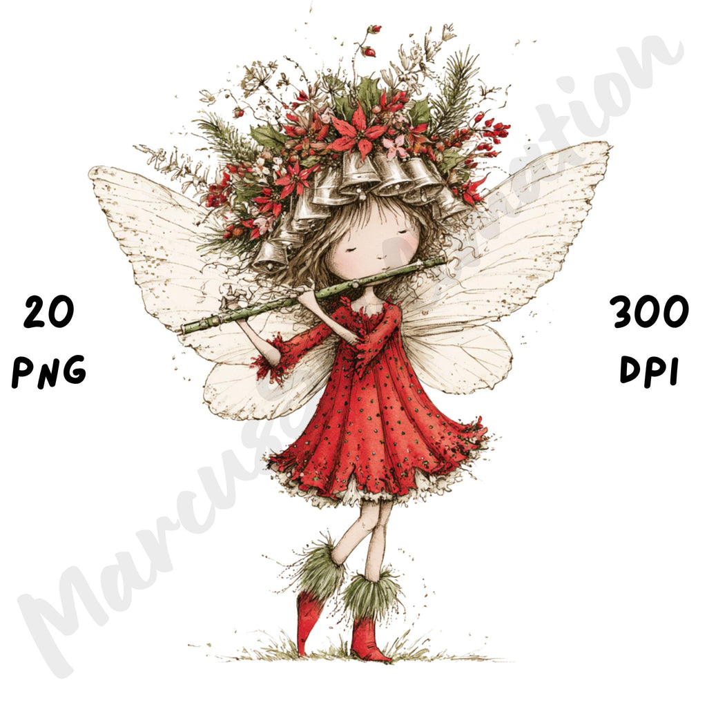 Christmas Fairy Clipart
