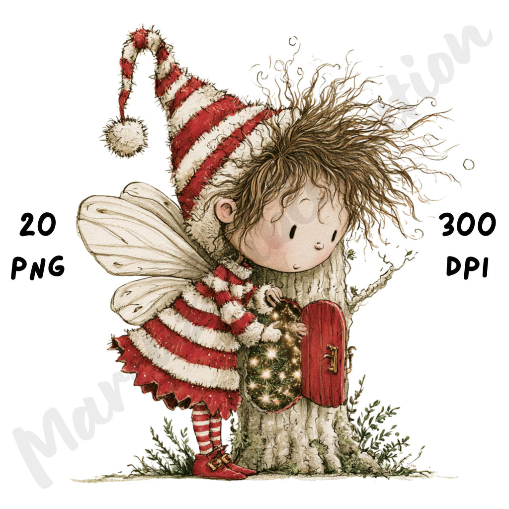 Christmas Fairy Clipart