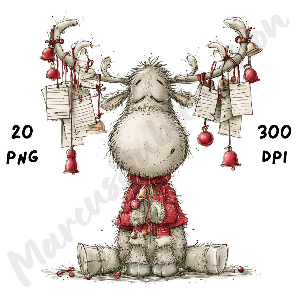Christmas Reindeer Clipart
