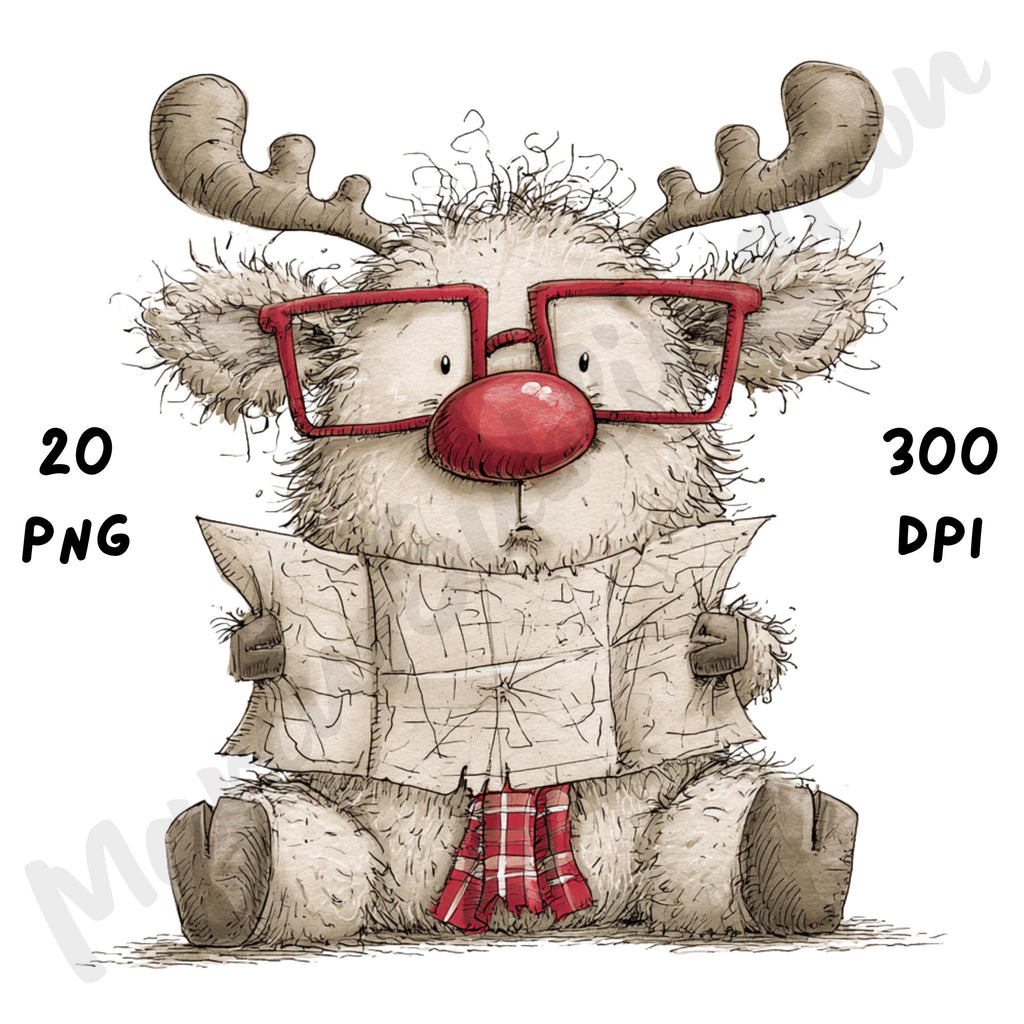 Christmas Reindeer Clipart
